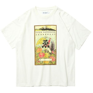 yXP[g{[h / TVczyzEVISEN SKATEBOARDS(GrZEXP[g{[h) GLOBE LABEL TEE / WHITEXP[g{[h / Ap
