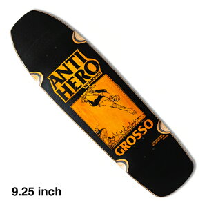 yXP{[/XP[g{[hfbLzyzANTIHERO SKATEBOARDS (A`q[[EXP[g{[h)SKATE SHOP DAY 2025 / GROSSO / Black9.25" × 32.875"C`XP[g{[hp[c/fbL