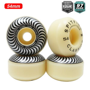 �y�E�B�[��/�X�P�[�g�{�[�h�z�y���������zSPITFIRE WHEELS(�X�s�b�g�t�@�C���[�E�E�B�[��)FORMULA FOUR (F4)CLASSIC 97Du 54mm