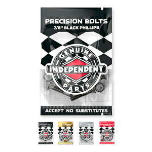�y�r�X / �X�P�{�[/�X�P�[�g�{�[�h�zINDEPENDENT (�C���f�B�y���f���g) PRECISION BOLTSPHILLIPS (�v���X) 7/8�C���` BLACK / GOLD / SILVER / RED - 4COLOR