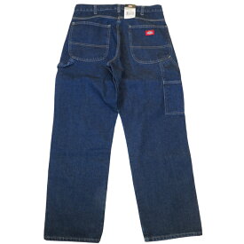 Dickies (ディッキーズ) Relax Fit Straight Leg Carpenter Duck Jeans Rinsed Indigo Blue 1993 RNB リラックスフィット デニム