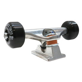 【スケボー下回り/スケートボード】【送料無料】コンプリート用パーツセット (ビス付き)INDEPENDENT TRUCK / SILVERARKTZ ORIGINAL HARD WHEEL53mm / 99A / BLACKデッキと購入で￥11,000- (税込)