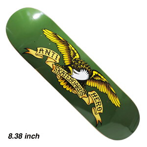 �y�X�P�{�[/�X�P�[�g�{�[�h�f�b�L�z�y���������zANTIHERO SKATEBOARDS (�A���`�q�[���[�E�X�P�[�g�{�[�h)CLASSIC EAGLE / GREEN / 8.38×32.25�C���`�X�P�[�g�{�[�h�p�[�c/�f�b�L