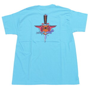 �y�X�P�{�[/ �X�P�[�g�{�[�h / T�V���c�zSANTA MONICA AIRLINES (�T���^���j�J�E�G�A���C��) HEART ATTACK S/S TEE AQUA