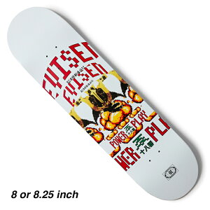 �y�X�P�{�[/�X�P�[�g�{�[�h�f�b�L�z�y���������zEVISEN SKATEBOARDS (�G�r�Z���E�X�P�[�g�{�[�h) POWER PLAY BOMB8" / 8.25"�C���`�X�P�[�g�{�[�h�p�[�c / �f�b�L