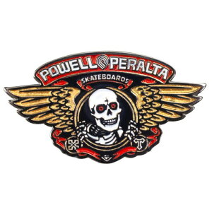 �y�X�P�{�[/�X�P�[�g�{�[�h/�s���Y�z�y���������zPOWELL PERALTA (�p�E�E�F���E�y�����^) LABEL PIN WINGED RIPPER RED