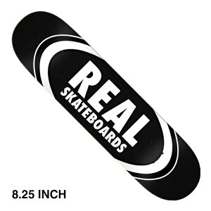 �y�X�P�[�g�{�[�h/�X�P�[�g�{�[�h�z�y���������zREAL SKATEBOARDS(���A���E�X�P�[�g�{�[�h)CLASSIC OVAL / 8.25×32�C���`�X�P�[�g�{�[�h�p�[�c/�f�b�L