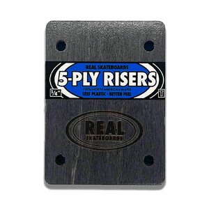 �y���C�U�[�p�b�g/ �X�P�{�[/�X�P�[�g�{�[�h�zREAL(���A��) 5-PLY RISER PAD 1/4 �C���` / THUNDER