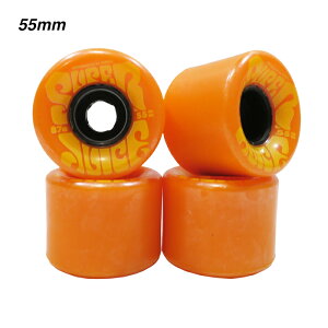 �y�X�P�{�[�E�B�[��/�X�P�[�g�{�[�h�zOJ WHEEL (�I�[�W�F�[�E�E�B�[��) MINI SUPER JUICE ORANGE / YELLOW 55mm 87A �\�t�g�E�B�[��