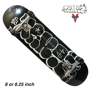 �y�X�P�{�[/�X�P�[�g�{�[�h/�����i�z�y���������zARKTZ × VENTURE �R���v���[�g�Z�b�gTHROW UP LOGO / 8 / 8.25�C���` BLACK BLACKARKTZ WHEEL 53mm / BLACK���S�҂ɃI�X�X��