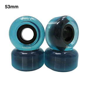 yEB[/XP[g{[hzJUICE WHEELS (W[XEEB[)SOFT WHEELS / CLEAR NAVY53mm / 83AXP[g{[hp[c / \tgEB[