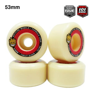 �y�X�P�{�[�E�B�[��/�X�P�[�g�{�[�h�zSPITFIRE WHEELS(�X�s�b�g�t�@�C���[�E�E�B�[��)FORMULA FOUR (F4)TABLETS / 101Du / 53mm�X�P�[�g�{�[�h�p�[�c / �E�B�[��