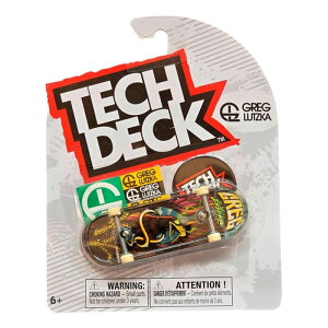 ywXP / tBK[{[hzyzTECH DECK (ebNEfbL) 96mm Vol.19 / "GREG LUTZKA" FINGERBOARD ~jXP[g{[h / wXP[g{[h