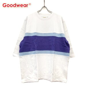 �ySALE�zGoodwear�i�O�b�h�E�F�A�[�j/�ؑ�7���� BIG TEE/2W7-4511�mwhite×lavender�n