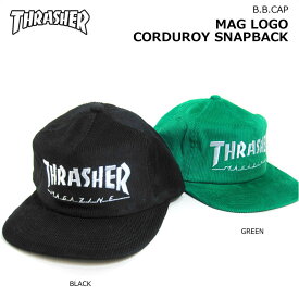 【SALE】THRASHER（スラッシャー）/B.B.キャップ/MAG LOGO CORDYROY CAP