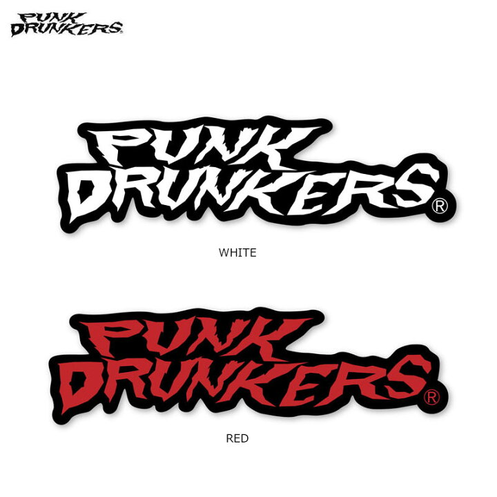 楽天市場】PUNK DRUNKERS(パンクドランカーズ)/ギザロゴステッカー 