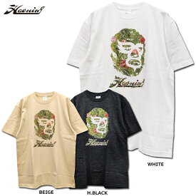 【SALE】HAOMING（ハオミン）/BOTANICAL MASK Tshirt /半袖Tシャツ