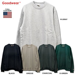 �ySALE�zGoodwear�i�O�b�h�E�F�A�[�j/USA�R�b�g�����n�g���[�i�[/�N���[�l�b�N/�X�E�F�b�g/2W7-0520