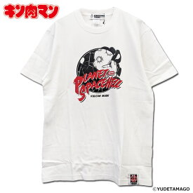 【キン肉マン】プラネットマンスペースヘル Tシャツ［ホワイト］/KINNIKUMAN TOHOKU
