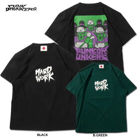 PUNK DRUNKERS(パンクドランカーズ)/ハードワーク突撃隊TEE