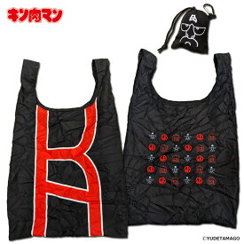 【キン肉マン】KINスーツエコバッグ（ブラック）/ KINNIKUMAN TOHOKU