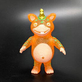 【arktz限定】MAX TOY（マックストイ）/ブースカ（クリアオレンジ）/円谷プロ/ミニソフビ怪獣倉庫シリーズ/ソフビ/フィギュア