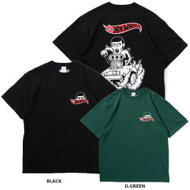【予約】PUNK DRUNKERS(パンクドランカーズ)/［鷹の爪xHOT WHEELS］あいつ運転TEE /2026年8月下旬入荷予定