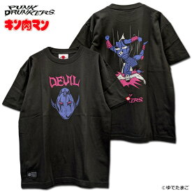 PUNK DRUNKERS(パンクドランカーズ)/ ［PDSxキン肉マン］地獄の断頭台TEE.2026（SUMI）/アークティーズ限定カラー/半袖Tシャツ