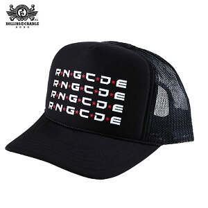 �y�����N���zROLLING CRADLE�i���[�����O�N���C�h���j/RNGCDE MESHCAP�mBLACK�n/�L���b�v