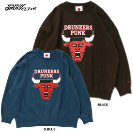 【予約】PUNK DRUNKERS(パンクドランカーズ)/ あいつブルBIGトレーナー /2026年10月下旬入荷予定