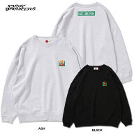 PUNK DRUNKERS(パンクドランカーズ)/8-NINE刺繍BIGトレーナー