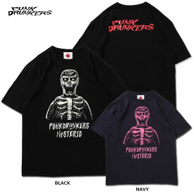PUNK DRUNKERS(パンクドランカーズ)/［PDS×Mysterio］スカルアイツTEE