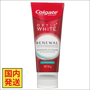 RQ[g Colgate IveBbN zCg XeBO tbV  zCg 85g 3oz Lasting Fresh Optic White Renewal