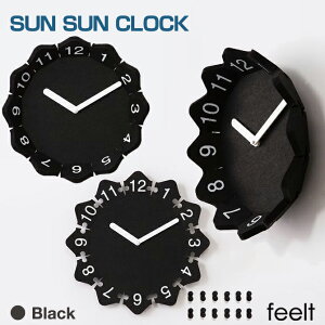 feelt [SUN SUN CLOCK] Ǌ|v 25cm dtFg [{]  /Vv fUC v[g Mtg   CeA rO Ǌ| lC /D/ kC[W m
