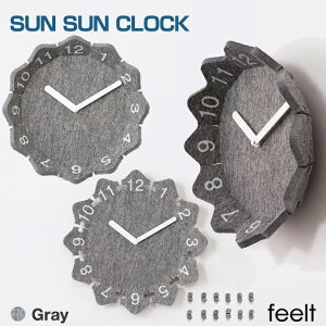feelt [SUN SUN CLOCK] Ǌ|v 25cm dtFg [{]  /Vv fUC v[g Mtg   CeA rO Ǌ| lC /D/ kC[W m