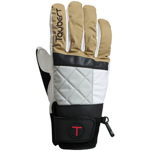 TAUBERT (トーバート) QUILT Beige / White 25-26 Made in JAPAN ベージュ / ホワイト スキー グローブ