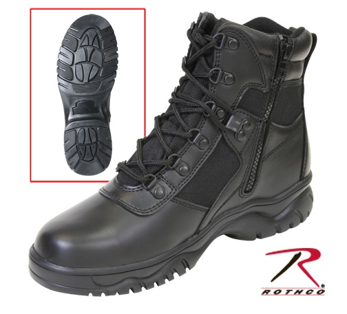 ロスコの防水サイドジッパーブーツ 正規品 ロスコ ROTHCO レザー サイドジッパーウォータープルーフ （訳ありセール 格安） 値引き WT 28cm 防水靴 ブーツ 5190 送料無料
