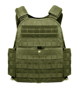 ●● ロスコ オリーブドラブ 8924 タクティカルギア MOLLE モジュラー プレートキャリア ベスト ROTHCO【日本正規品】