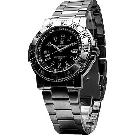 【特価】スミス&ウェッソン/S&W SW357SS アビエイター ミリタリーウォッチ 発光トリチウム 腕時計 【正規品】