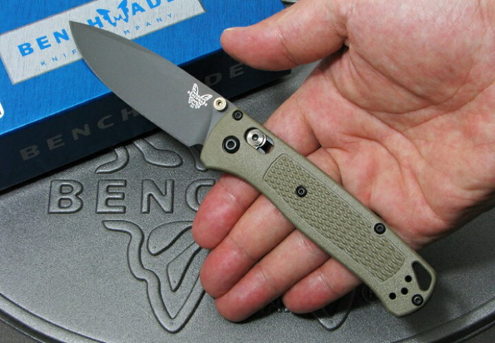 楽天市場】○○ ベンチメイド 535GRY-1 バグアウト 折り畳みナイフ  