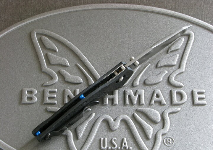 楽天市場】○○ ベンチメイド 940-1 オズボーン シルバー直刃/カーボン 
