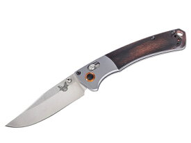 ●● ベンチメイド 15085-2 Mini Crooked River ミニ クルックド リバー/ウッド 折り畳みナイフ BENCHMADE【日本正規品】