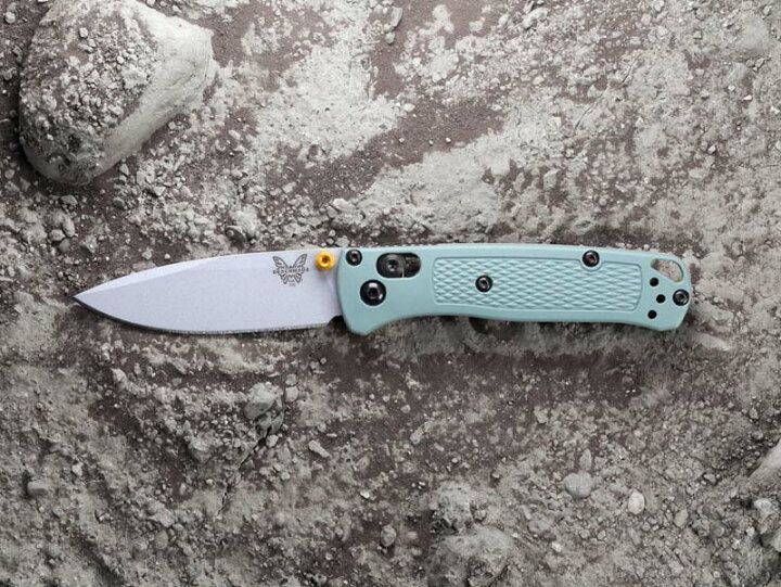 楽天市場】ベンチメイド ミニバグアウト シルバー直刃 サージグリーン  
