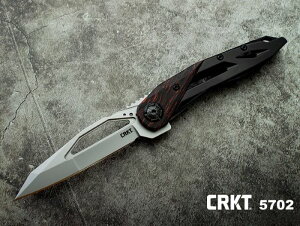  RrAo[ CRKT 5702 j[NA t[bN ܂肽݃iCt Nucleus Frame Lock Folding EDC Pocket Knife (ToQ[)