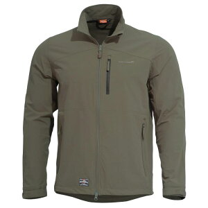 �y���^�S�� �G���[�g RAL7013 M�T�C�Y K08044-01 �\�t�g�V�F�� �W���P�b�g PENTAGON Elite Soft-shell Jacket (�T�o�Q�[)