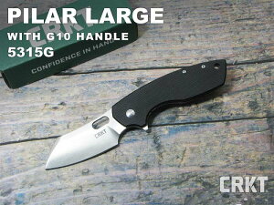  CRKT 5315G s[E[W G10 ܂݃iCt,RrAo[iCt&c[ PILAR LARGE WITH G10 HANDLE Columbia River (ToQ[)