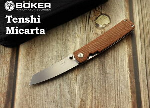  {[J[ vX 01BO327 eV }CJ^ 슰fUC ܂݃iCt,BOKER Plus Tenshi Micarta Folding knifey{Kiz ~^[ AEghA Lv ToCo ToQ[