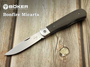  {[J[ vX 01BO182 {t@CA }CJ^ Ci[bN ܂݃iCt,BOKER Bonfire Micarta Folding Knifey{Kiz~^[ AEghA Lv ToCo ToQ[