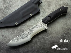  ubN{A bV[XiCt XgCN G-10 Black Boar Custom Knife (ToQ[)