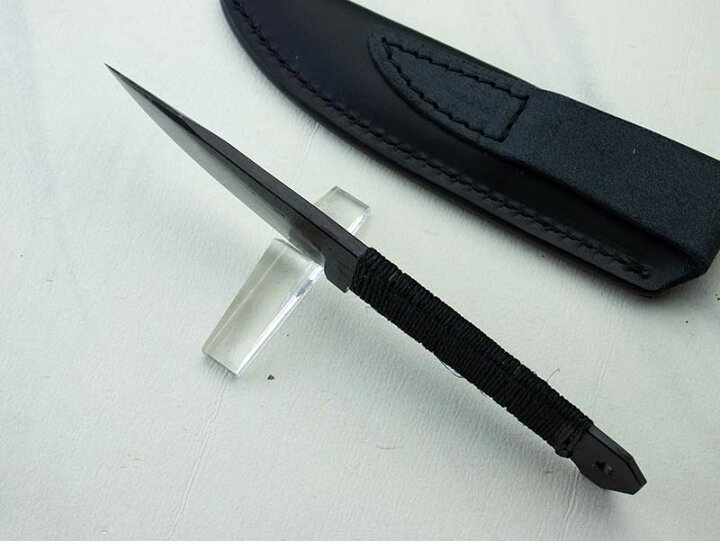 楽天市場】レッドオルカ 黒打小刀 甲伏せ造り 80mm RedOrca 